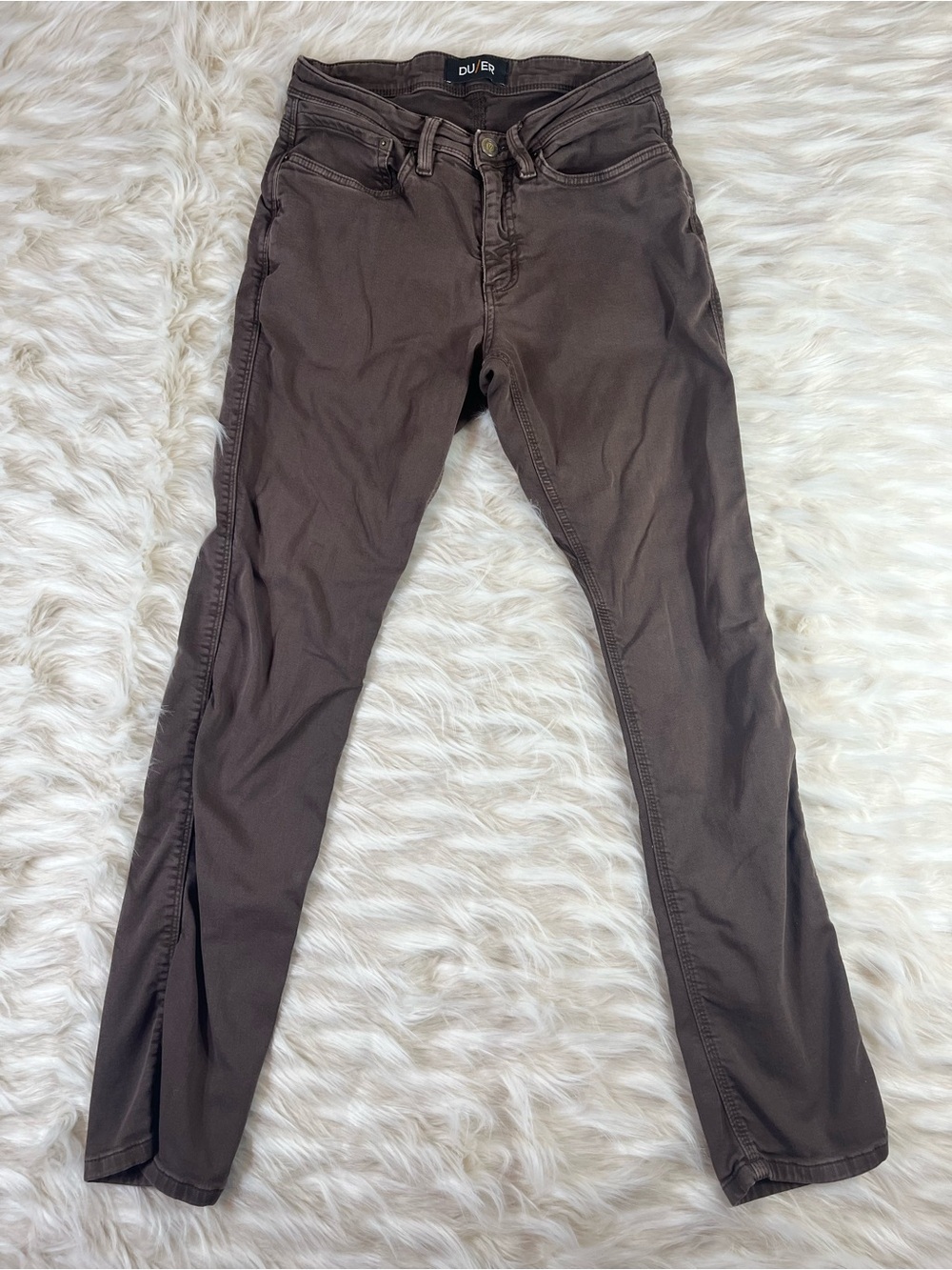 DU/ER Jeans Men's 30x31 Mid Rise Straight Leg